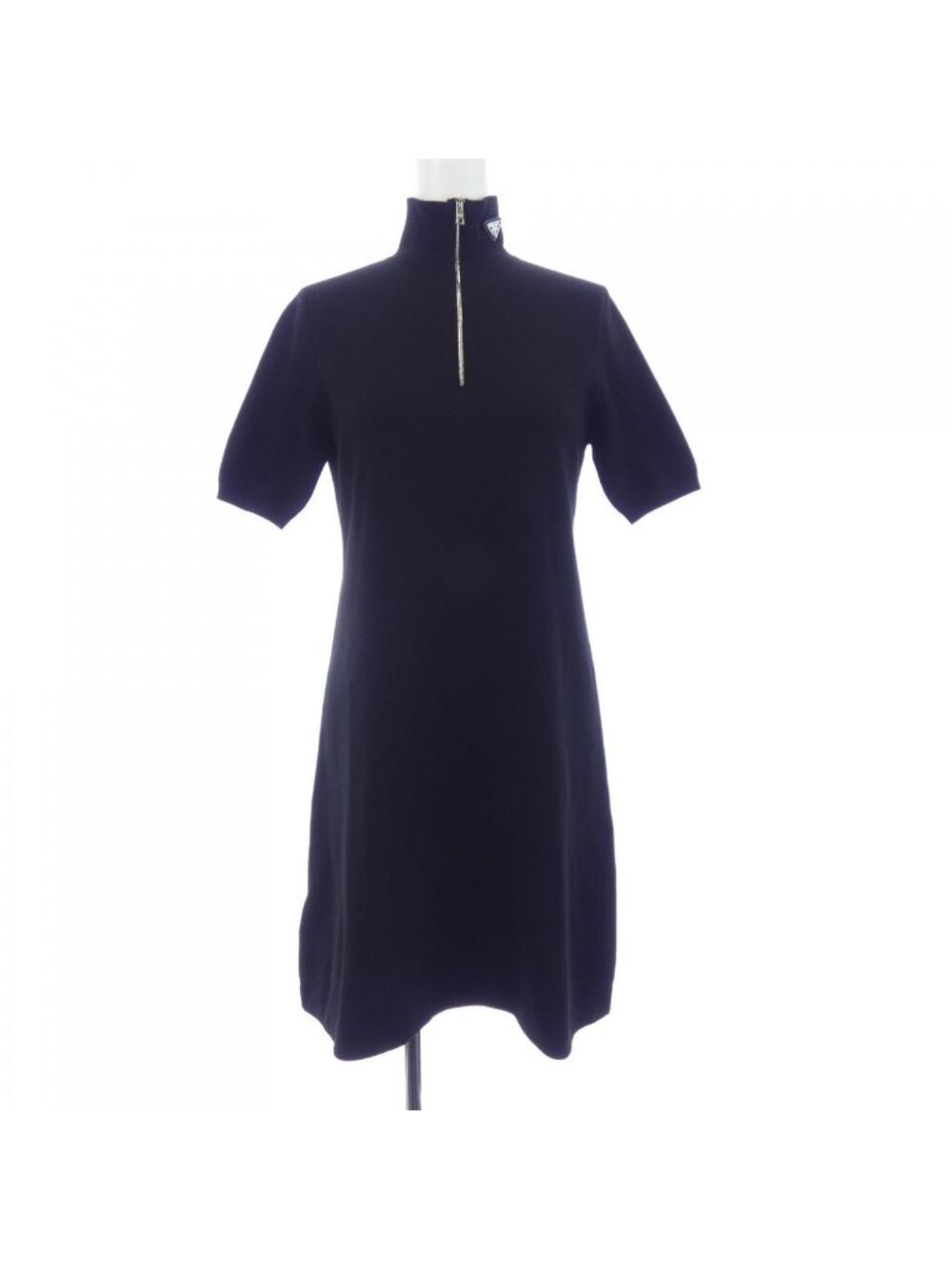 Prada Triangle Logo Dress